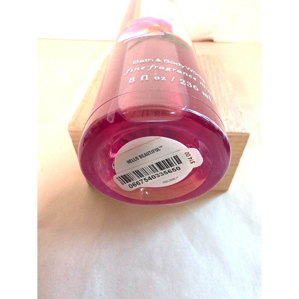 New Bath & Body Works Hello Beautiful Fine Fragrance Body Mist Spray 8 oz - Picture 4 of 4